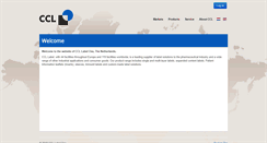 Desktop Screenshot of ccllabel.nl