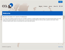 Tablet Screenshot of ccllabel.nl